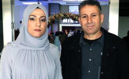 Terörist oğlu için belediye önünde provokasyon yaptı