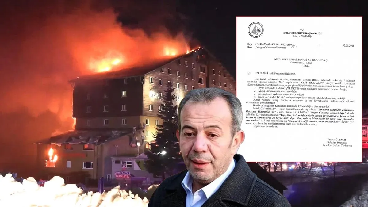 Tanju Özcan’ın kuzeni Sedat Gülener 1 haftada raporu değiştirmiş: İşte Bolu’da 79 canı hayattan koparan o ihmal!