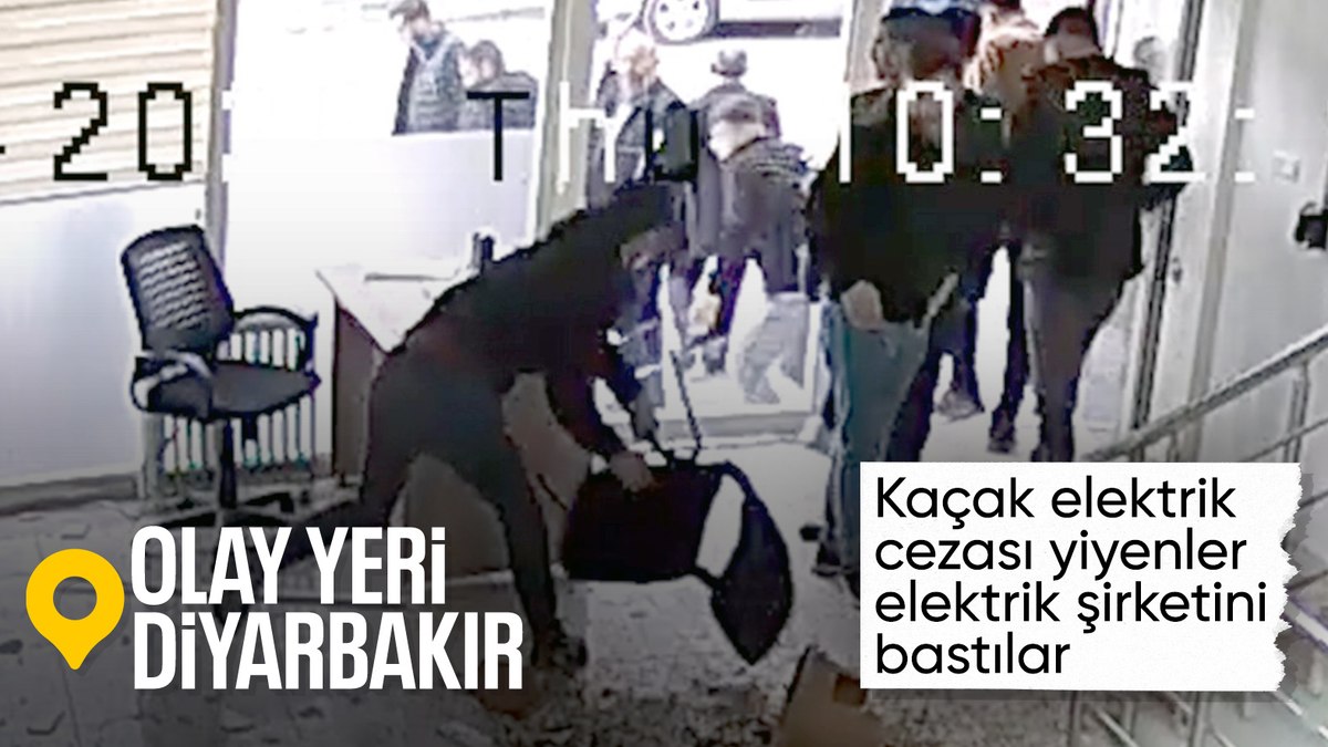 Diyarbakır’da kaçak elektrik cezasına tepki gösterip olay çıkardılar