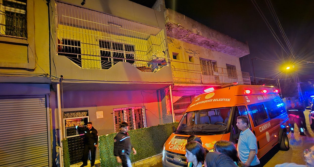 Adana’da yangın faciası: 2 çocuk can verdi